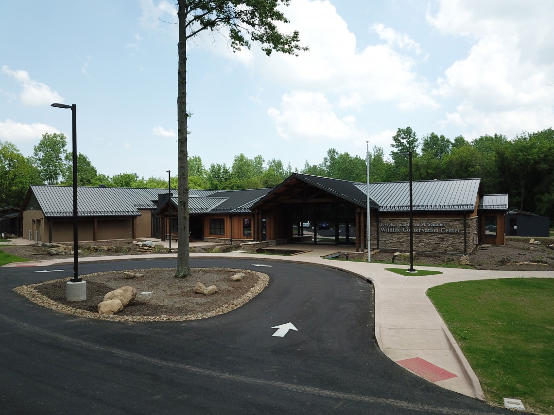Front view of Wildlife Conservation Center