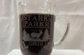 Coffee Mug with Stark Parks Ohio etched on front