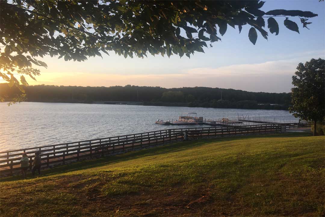 Walborn Reservoir Fishing Dock