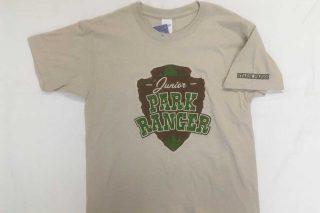 Shirt with Junior Park Ranger logo