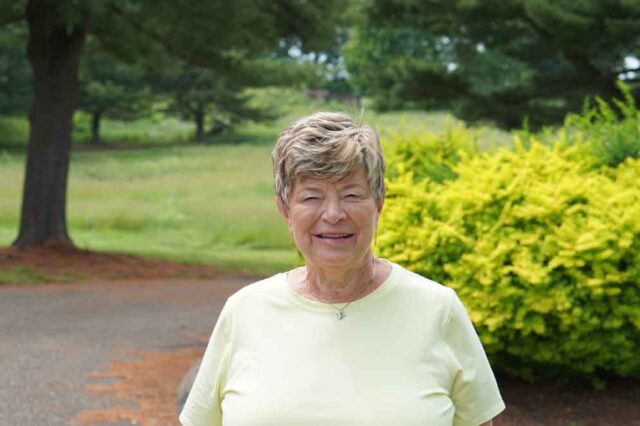 Donna Moore with park background